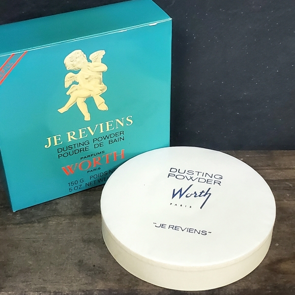 Vintage Je Reviens dusting powder refill 5 oz